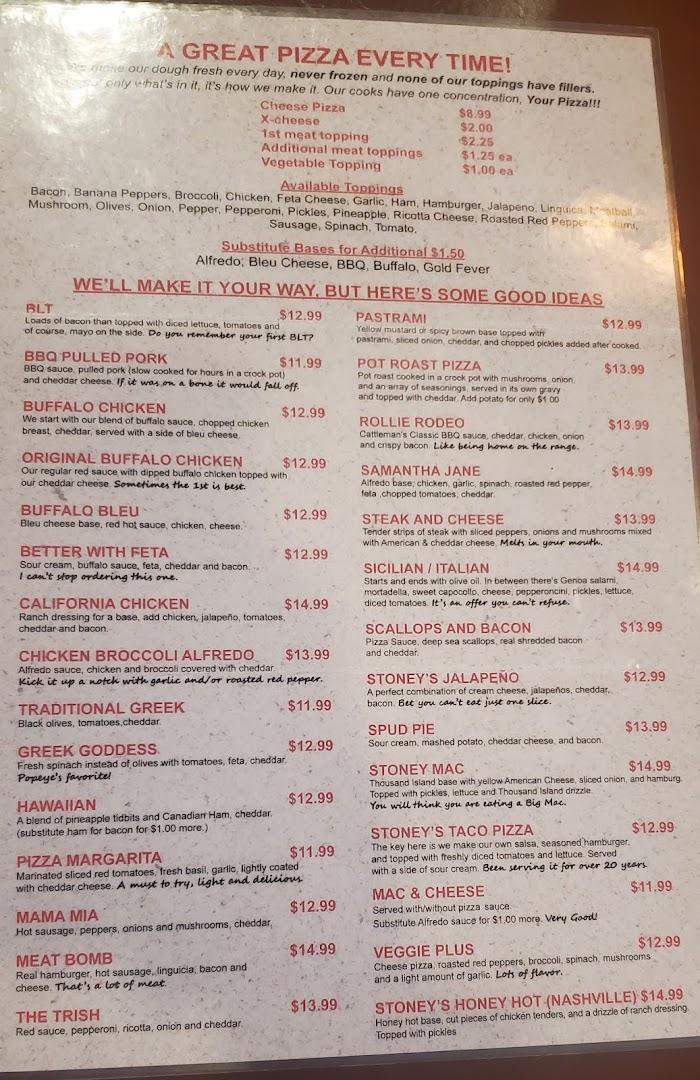 Stoneys Pub & Pizza